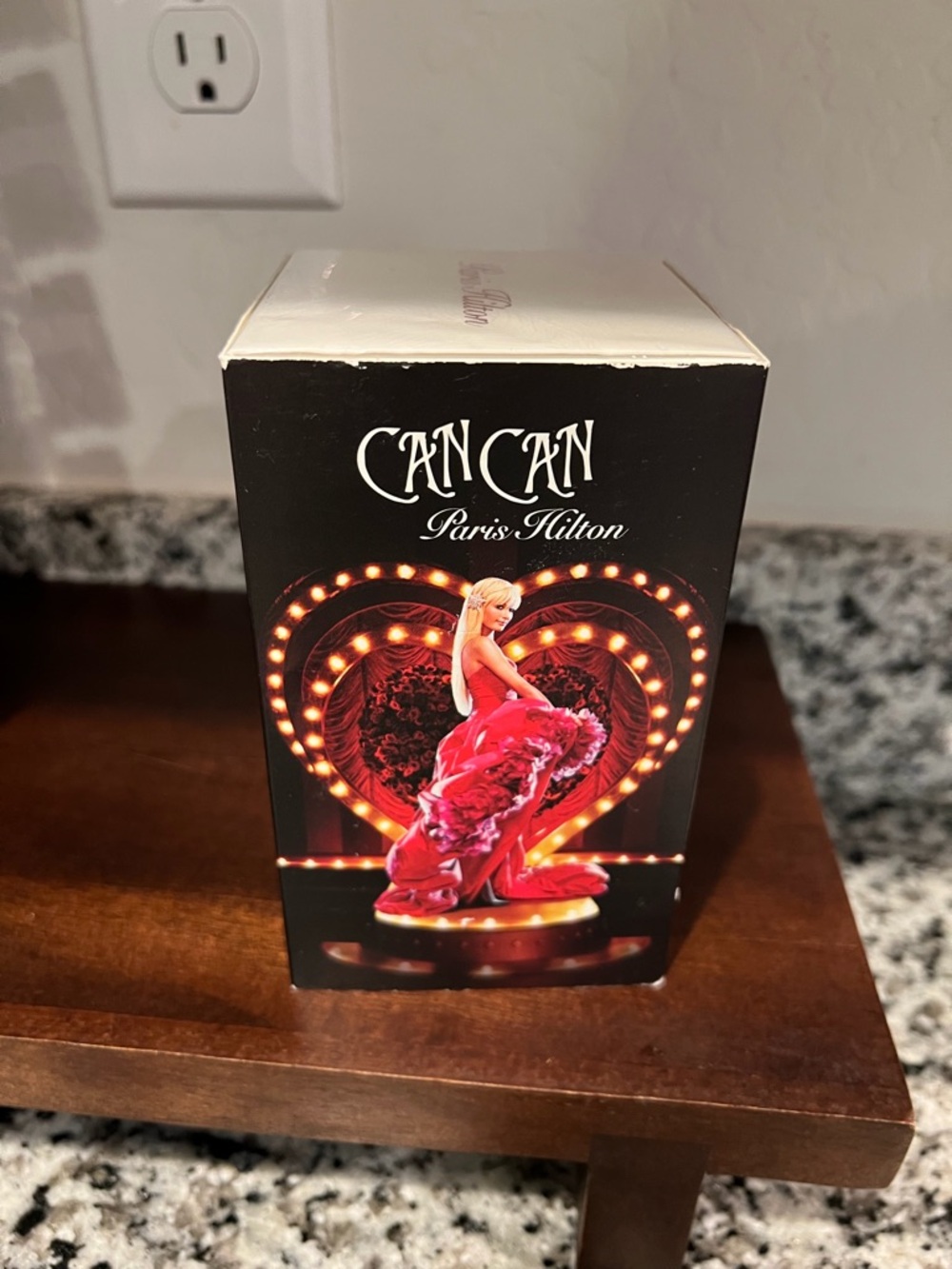 Paris Hilton Can Can Fragrance Box - Black & Red